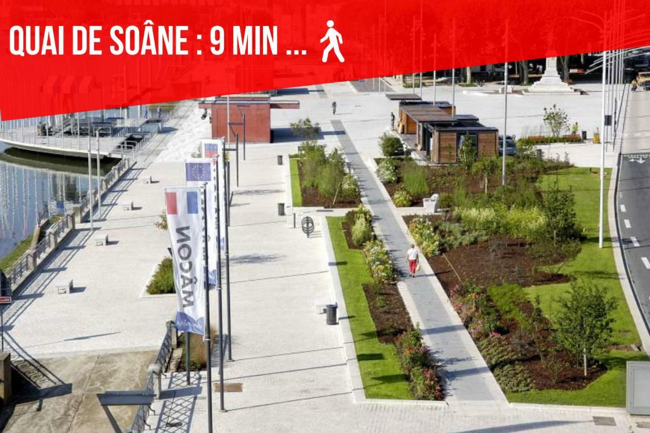 Macon - Gare - Centre Ville - Parking - Cosy - Wifi Εξωτερικό φωτογραφία